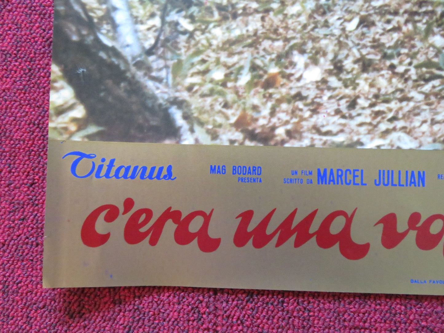 TOM THUMB - H ITALIAN FOTOBUSTA POSTER MARIE LAFORET JEAN PIERRE MARIELLE 1972 Rendezvous Cinema Movie posters