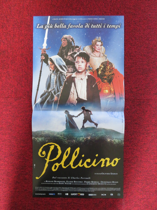 TOM THUMB ITALIAN LOCANDINA POSTER NILS HUGON CATHERINE DENEUVE 2001 Rendezvous Cinema Movie posters