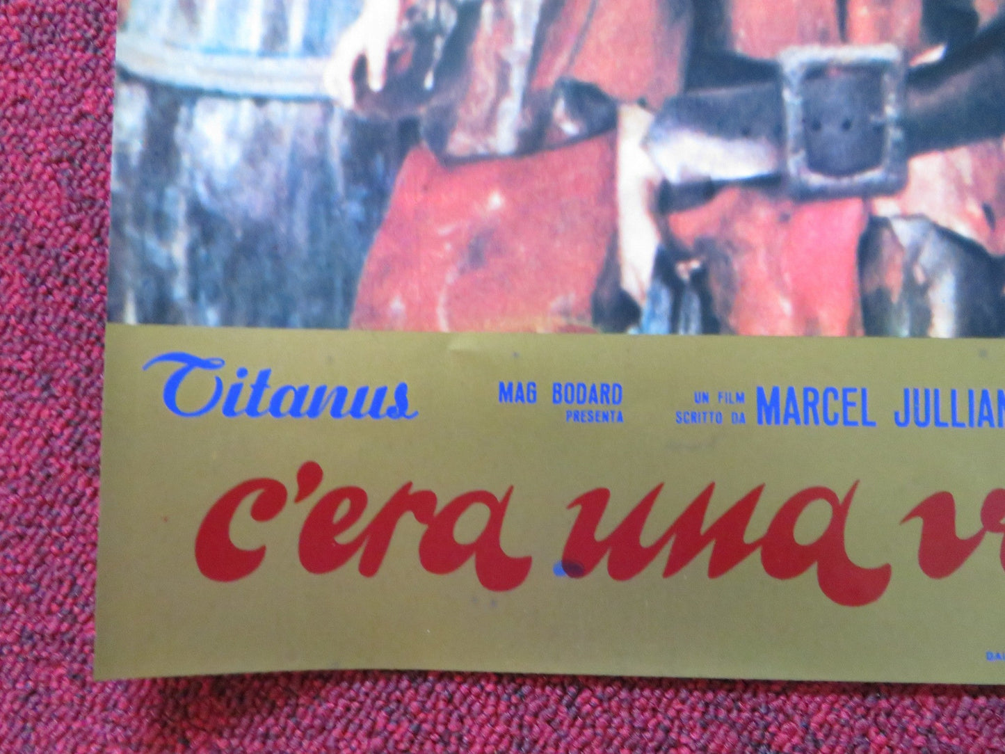 TOM THUMB - J ITALIAN FOTOBUSTA POSTER MARIE LAFORET JEAN PIERRE MARIELLE 1972 Rendezvous Cinema Movie posters