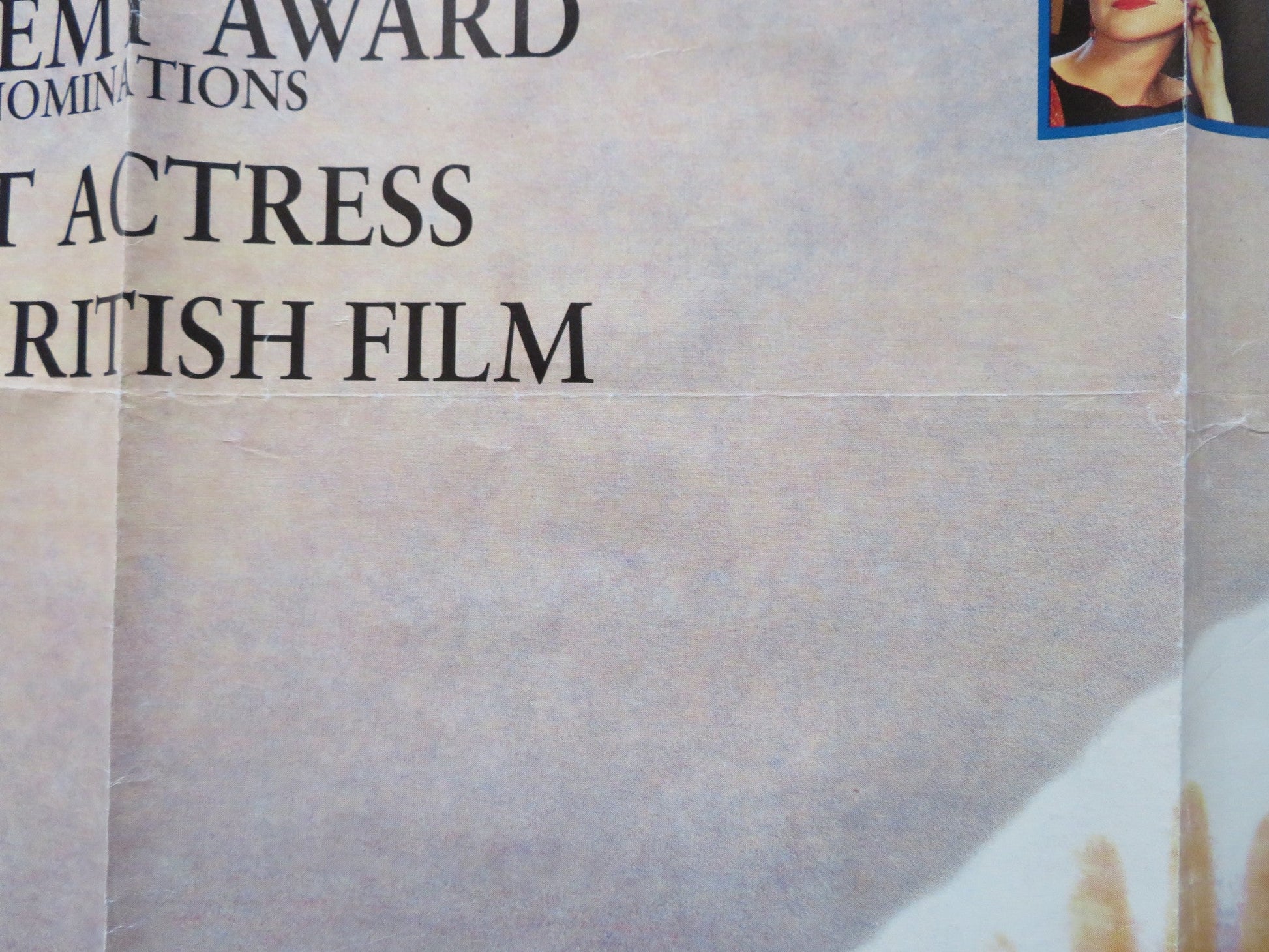 TOM & VIV UK QUAD ROLLED POSTER WILLEM DAFOE MIRANDA RICHARDSON 1994 Rendezvous Cinema Movie posters