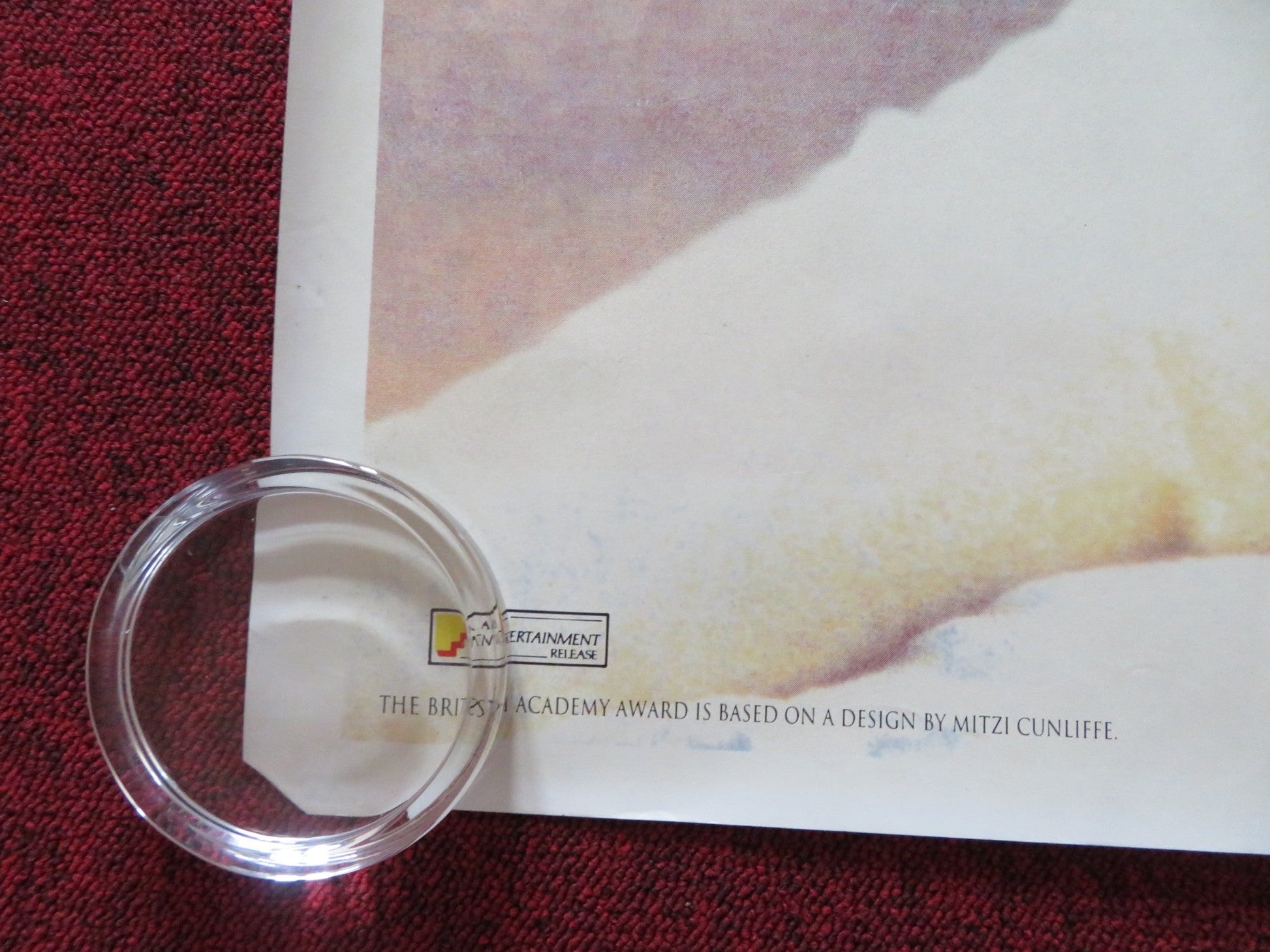 TOM & VIV UK QUAD ROLLED POSTER WILLEM DAFOE MIRANDA RICHARDSON 1994 Rendezvous Cinema Movie posters