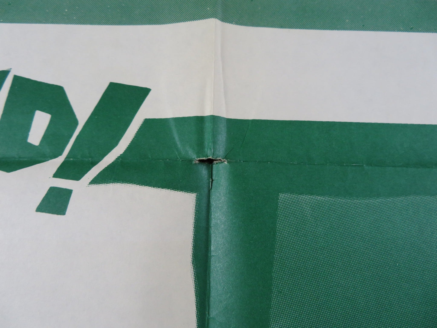 TOMB OF TORTURE / CAVE OF LIVING DEAD COMBO FOLDED US ONE SHEET POSTER 1966 Rendezvous Cinema Movie posters