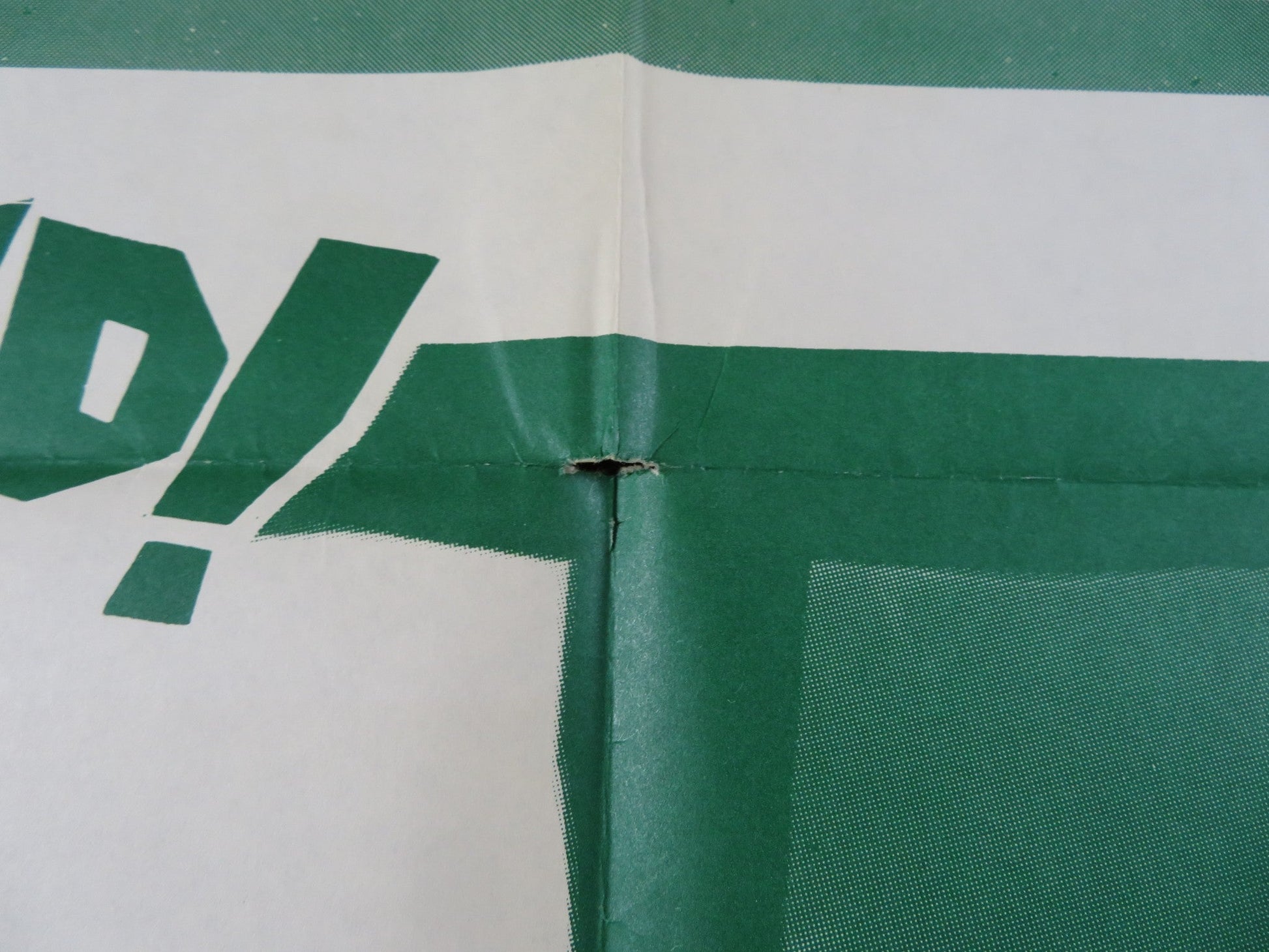 TOMB OF TORTURE / CAVE OF LIVING DEAD COMBO FOLDED US ONE SHEET POSTER 1966 Rendezvous Cinema Movie posters