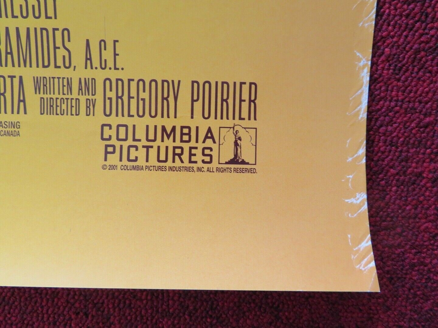 TOMCATS US ONE SHEET ROLLED POSTER JERRY O'CONNELL SHANNON ELIZABETH 2001 Movie posters