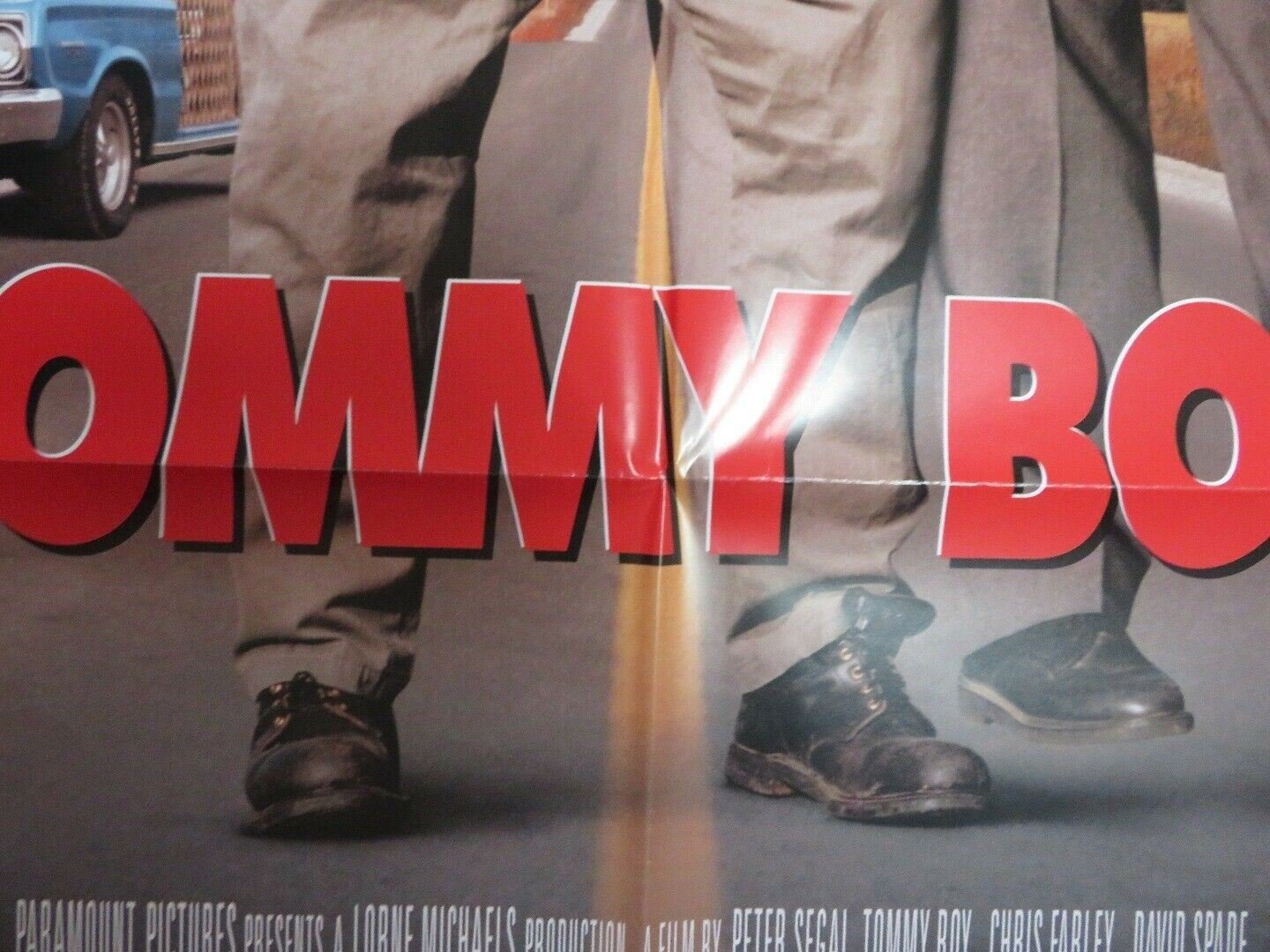 TOMMY BOY US ONE SHEET POSTER DAVID SPADE CHRIS FARLEY 1995 Rendezvous Cinema Movie posters