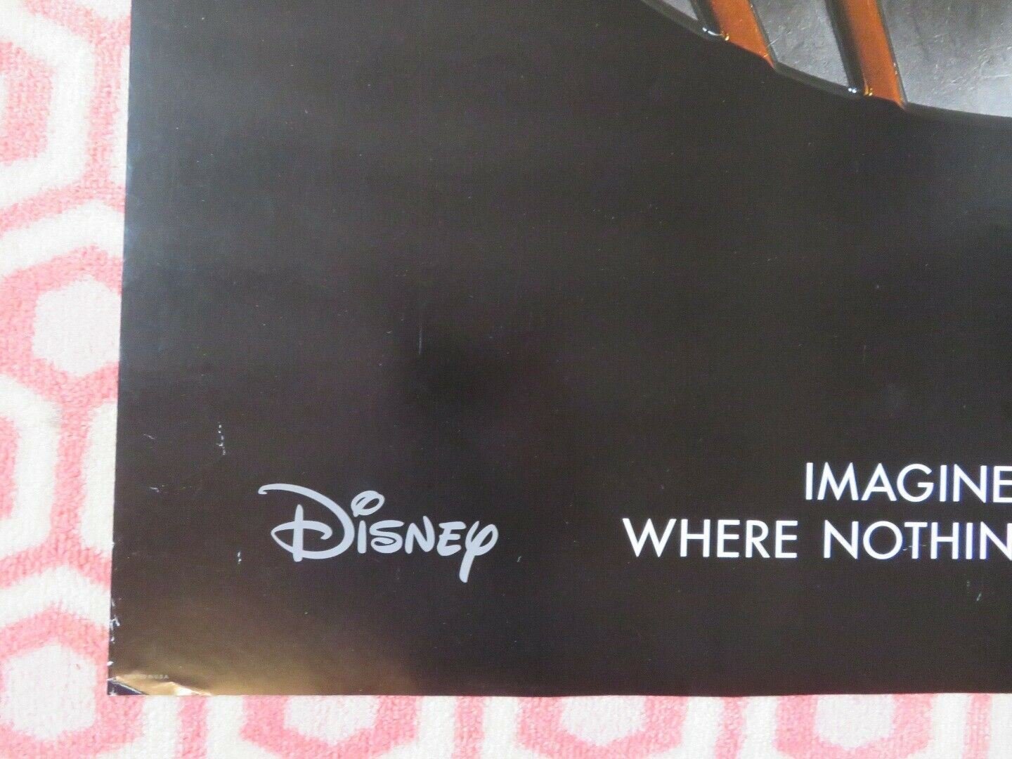 TOMORROWLAND US ONE SHEET ROLLED POSTER DISNEY GEORGE CLOONEY 2015 Movie posters