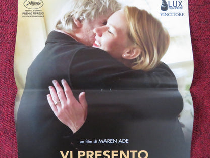 TONI ERDMANN ITALIAN LOCANDINA POSTER SANDRA HULLER 2016 Rendezvous Cinema Movie posters