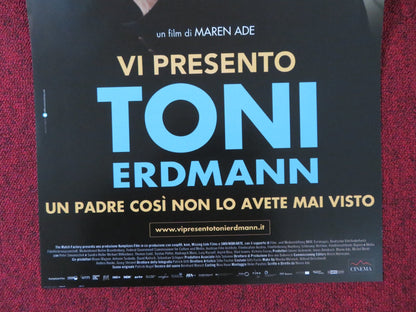 TONI ERDMANN ITALIAN LOCANDINA POSTER SANDRA HULLER 2016 Rendezvous Cinema Movie posters