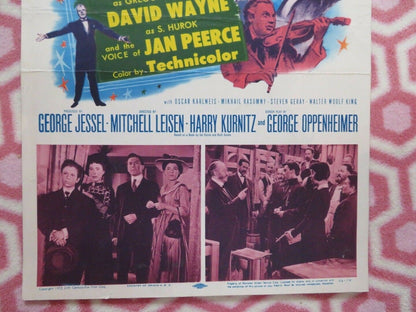 TONIGHT WE SING US INSERT (14"x 36") POSTER EZIO PINZA JAN PEERCE 1956 Movie posters