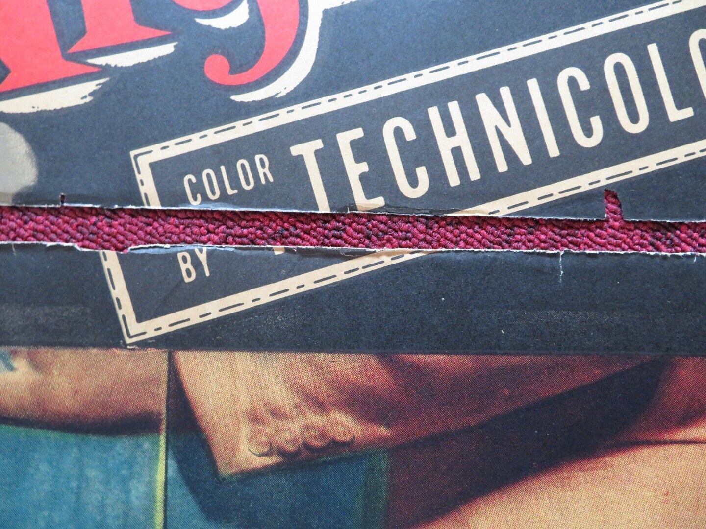 TONIGHT'S THE NIGHT FOLDED U.S ONE SHEET POSTER DAVID NIVEN YVONNE DE CARLO 1954 - Rendezvous Cinema