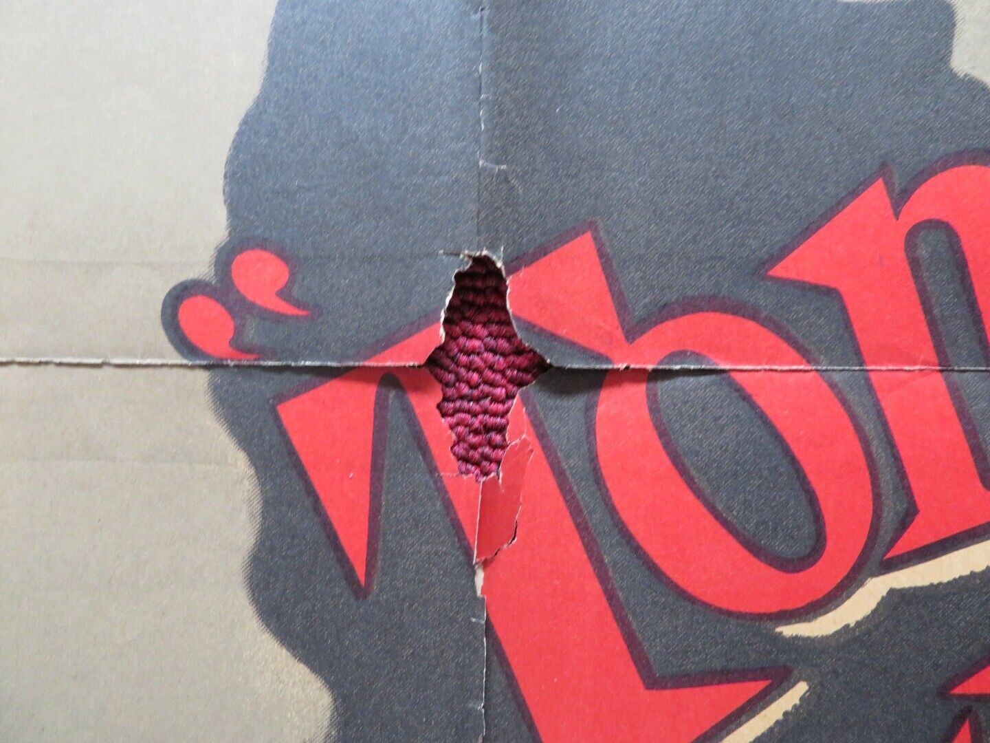 TONIGHT'S THE NIGHT FOLDED U.S ONE SHEET POSTER DAVID NIVEN YVONNE DE CARLO 1954 - Rendezvous Cinema