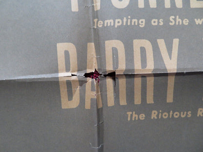 TONIGHT'S THE NIGHT FOLDED U.S ONE SHEET POSTER DAVID NIVEN YVONNE DE CARLO 1954 - Rendezvous Cinema