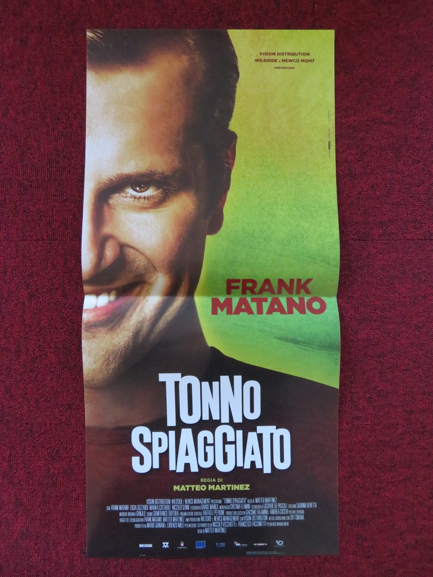 TONNO SPIAGGIATO ITALIAN LOCANDINA POSTER FRANK MATANO LUCIA GUZZARDI 2018 Rendezvous Cinema Movie posters