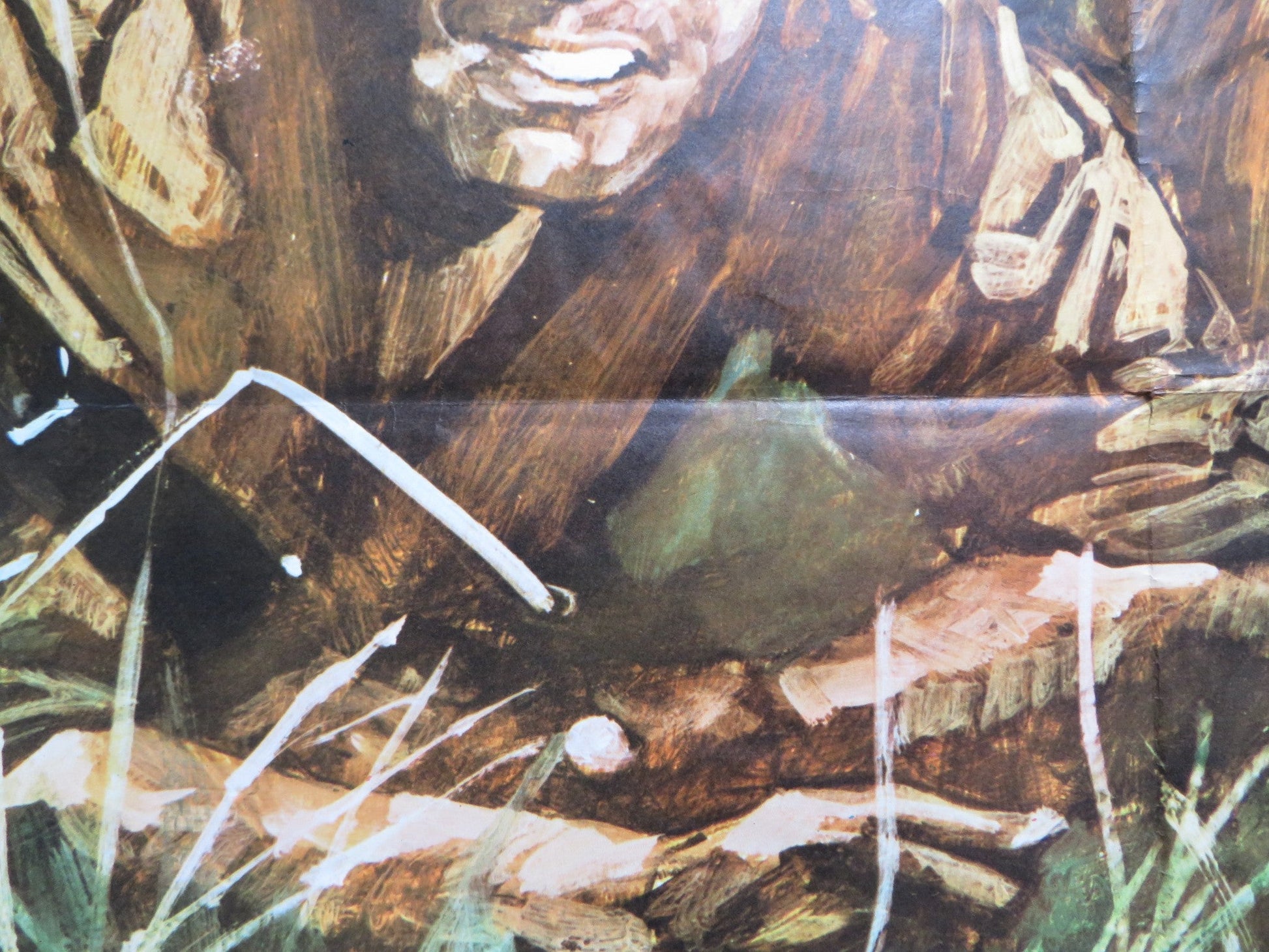 TOO LATE THE HERO UK QUAD POSTER FOLDED MICHAEL CAIN CLIFF ROBERTSON 1970 Rendezvous Cinema Movie posters