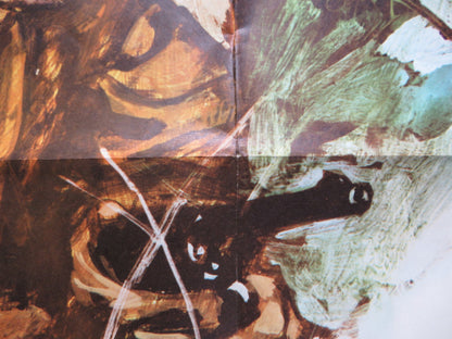 TOO LATE THE HERO UK QUAD POSTER FOLDED MICHAEL CAIN CLIFF ROBERTSON 1970 Rendezvous Cinema Movie posters