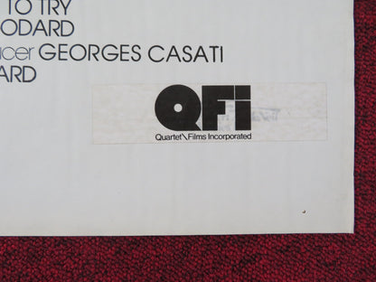 TOO SHY TO TRY FOLDED US ONE SHEET POSTER PIERRE RICHARD ALDO MACCIONE 1978 Rendezvous Cinema Movie posters