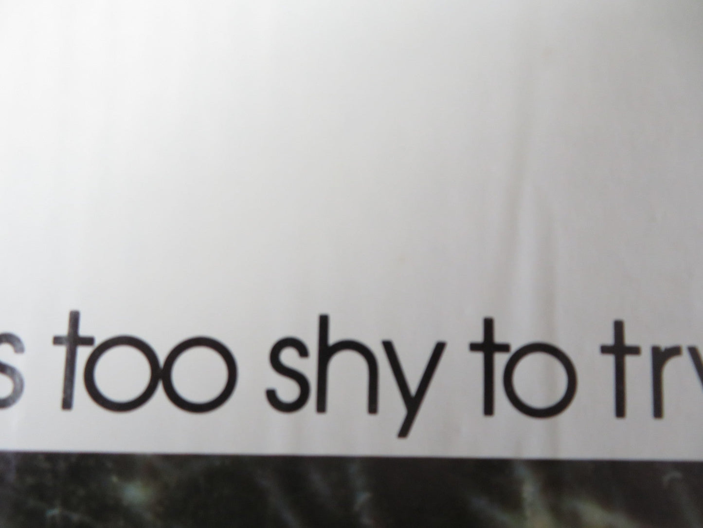 TOO SHY TO TRY FOLDED US ONE SHEET POSTER PIERRE RICHARD ALDO MACCIONE 1978 Rendezvous Cinema Movie posters