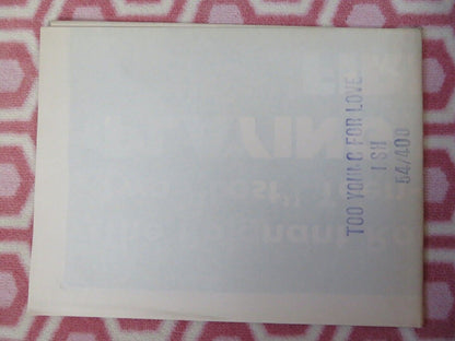 TOO YOUNG FOR LOVE FOLDED US ONE SHEET POSTER MARINA VLADY PIERRE 1954 Movie posters