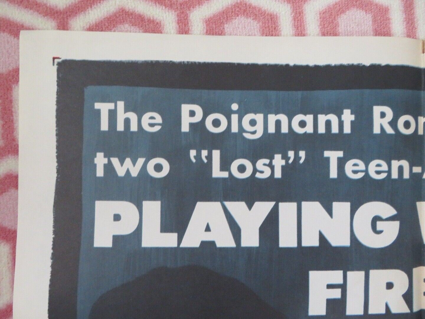 TOO YOUNG FOR LOVE FOLDED US ONE SHEET POSTER MARINA VLADY PIERRE 1954 Movie posters