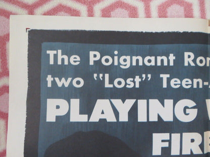 TOO YOUNG FOR LOVE FOLDED US ONE SHEET POSTER MARINA VLADY PIERRE 1954 Movie posters