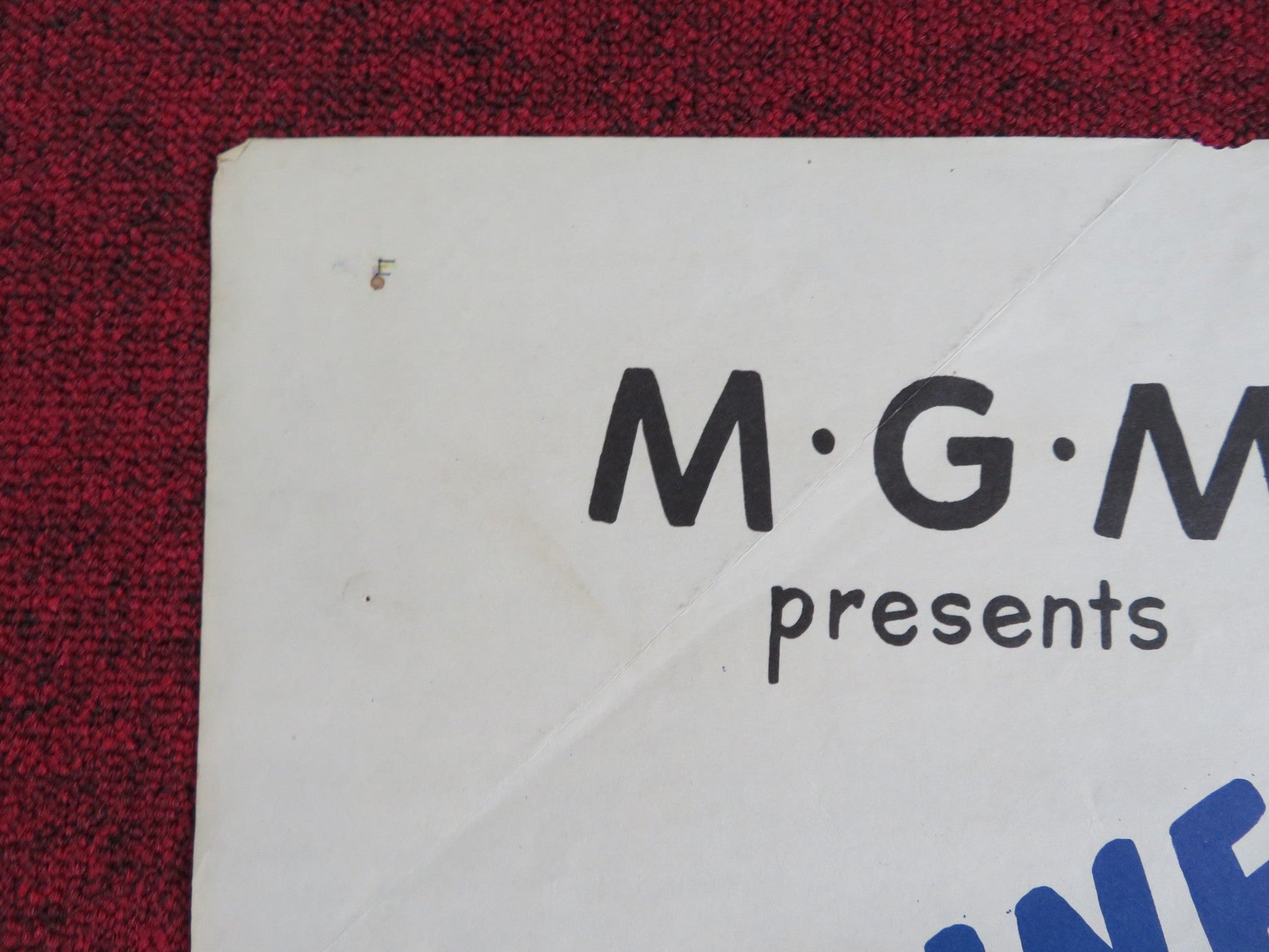 TOO YOUNG TO KISS FOLDED US ONE SHEET POSTER VAN JOHNSON JUNE ALLYSON 1951 Rendezvous Cinema Movie posters