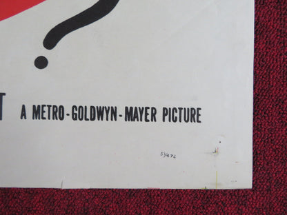 TOO YOUNG TO KISS FOLDED US ONE SHEET POSTER VAN JOHNSON JUNE ALLYSON 1951 Rendezvous Cinema Movie posters