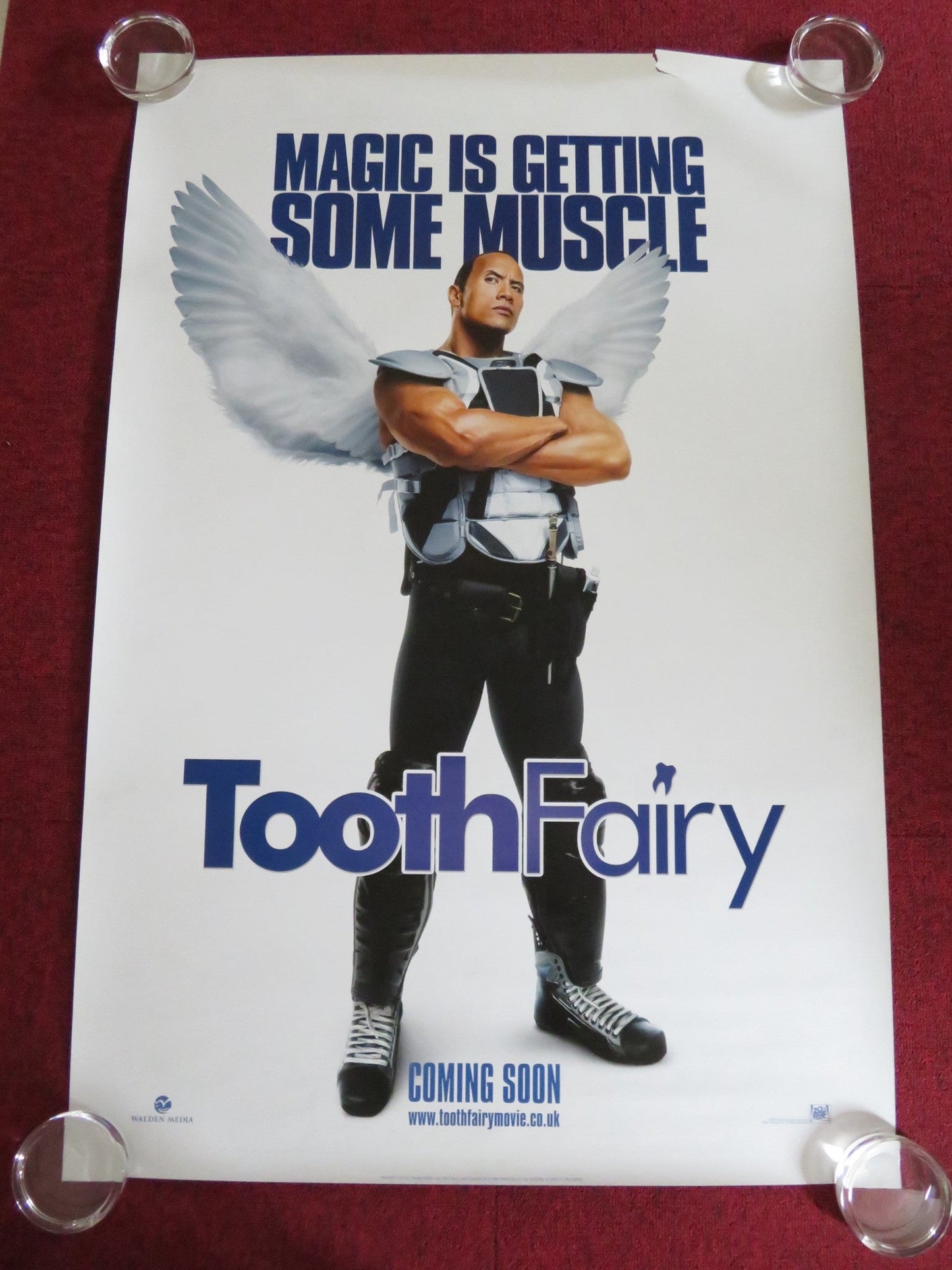 TOOTH FAIRY US ONE SHEET ROLLED POSTER DWAYNE JOHNSON ASHLEY JUDD 2010 Rendezvous Cinema Movie posters