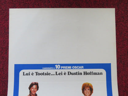 TOOTSIE ITALIAN LOCANDINA POSTER DUSTIN HOFFMAN JESSICA LANGE 1982 Rendezvous Cinema Movie posters