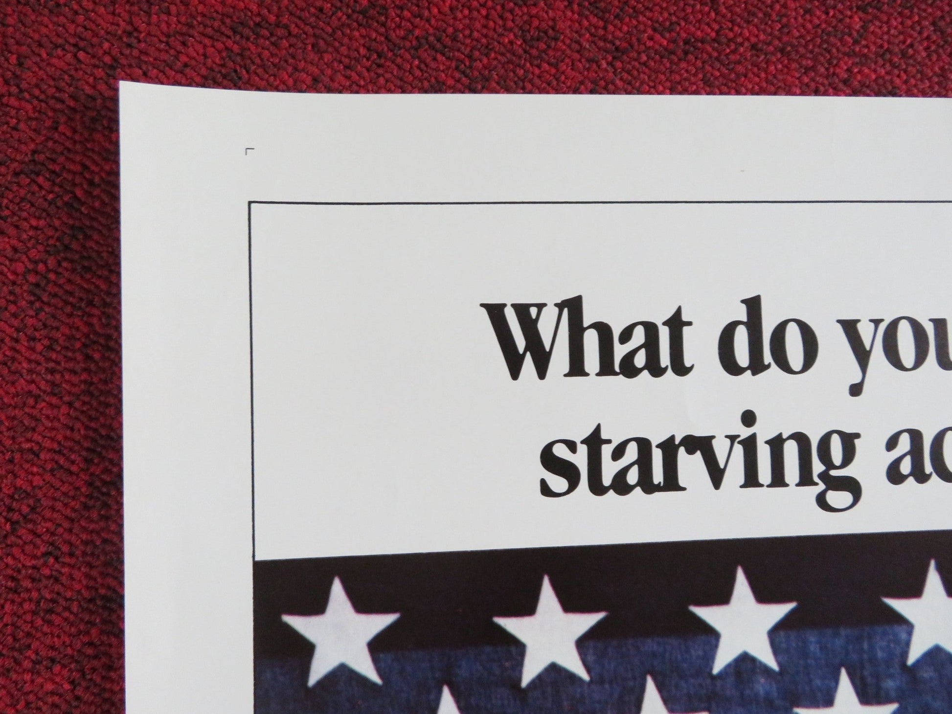 TOOTSIE - STYLE B FOLDED US ONE SHEET POSTER DUSTIN HOFFMAN JESSICA LANGE 1982 Rendezvous Cinema Movie posters