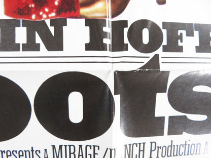 TOOTSIE - STYLE B FOLDED US ONE SHEET POSTER DUSTIN HOFFMAN JESSICA LANGE 1982 Rendezvous Cinema Movie posters