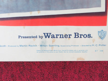 TOP SECRET AFFAIR US INSERT (14"x 36") POSTER KIRK DOUGLAS SUSAN HAYWARD 1957 Rendezvous Cinema Movie posters