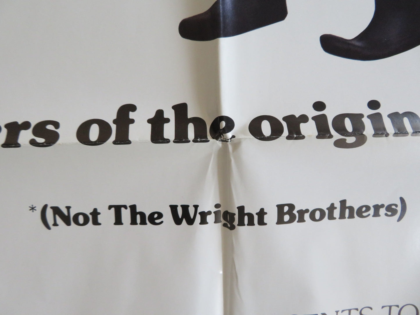 TOP SECRET! FOLDED US ONE SHEET POSTER VAL KILMER OMAR SHARIF 1984 Rendezvous Cinema Movie posters