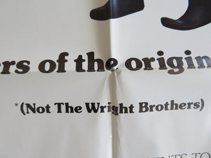 TOP SECRET! FOLDED US ONE SHEET POSTER VAL KILMER OMAR SHARIF 1984 Rendezvous Cinema Movie posters