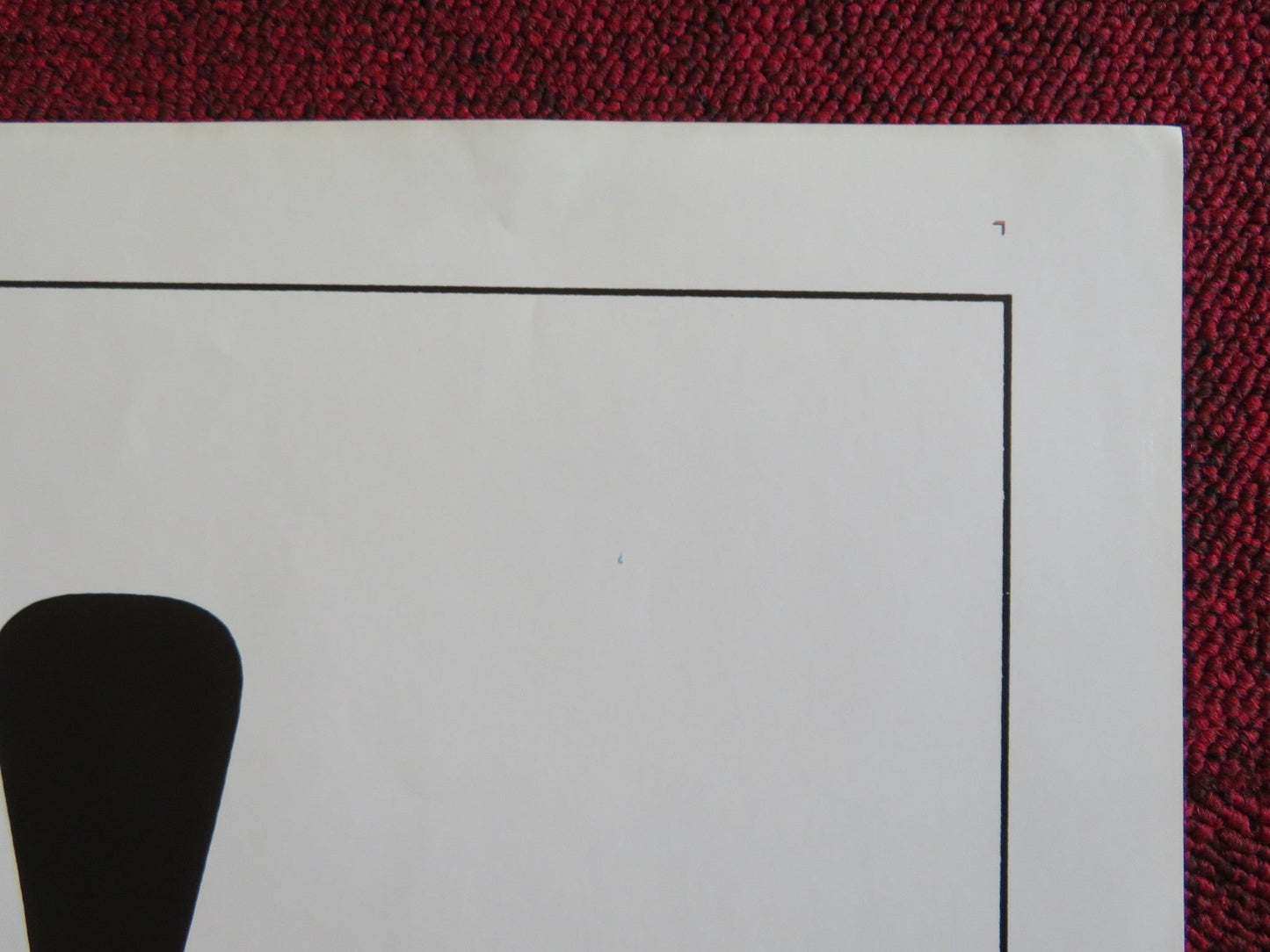 TOP SECRET! FOLDED US ONE SHEET POSTER VAL KILMER OMAR SHARIF 1984 Rendezvous Cinema Movie posters