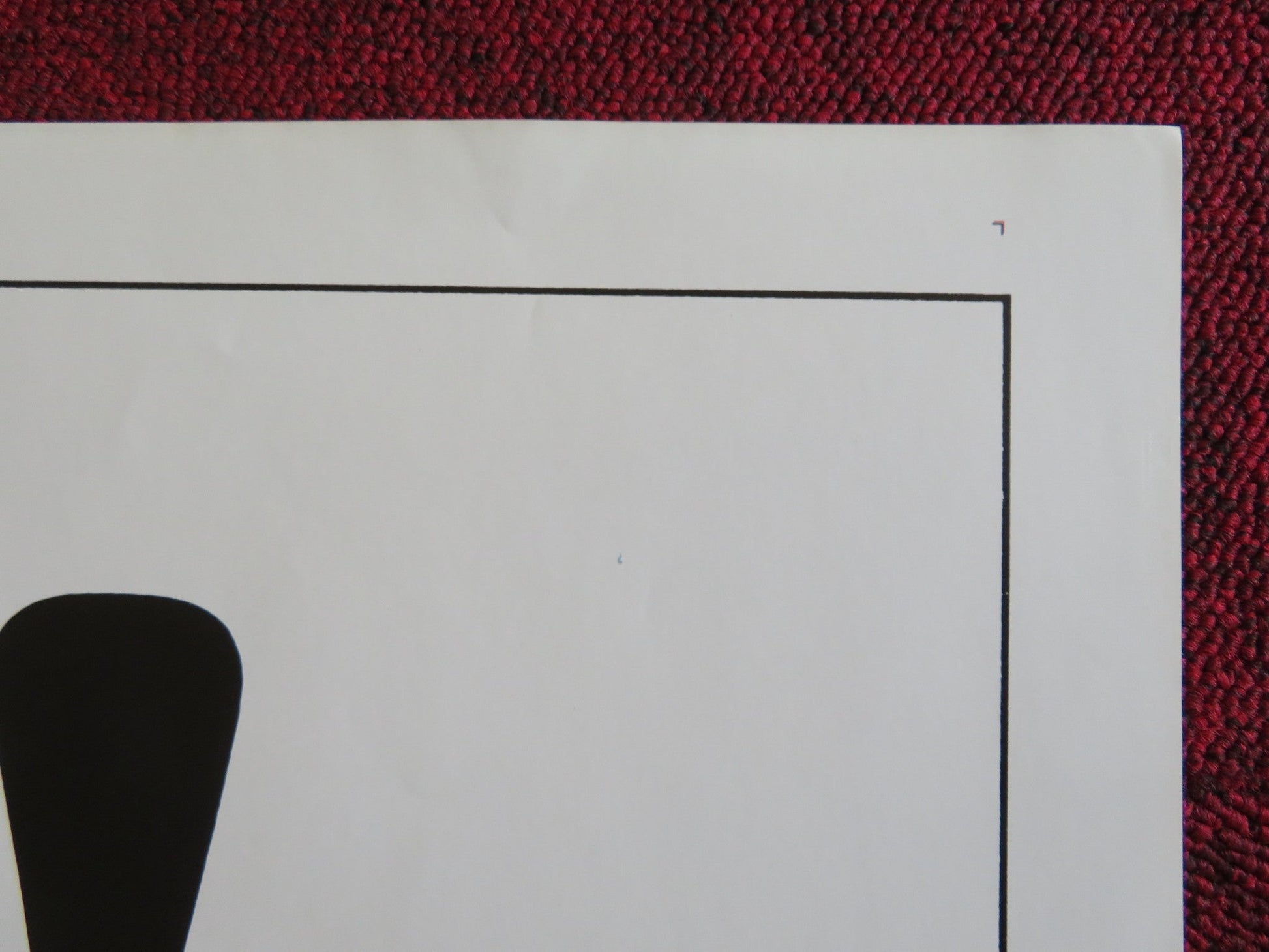 TOP SECRET! FOLDED US ONE SHEET POSTER VAL KILMER OMAR SHARIF 1984 Rendezvous Cinema Movie posters