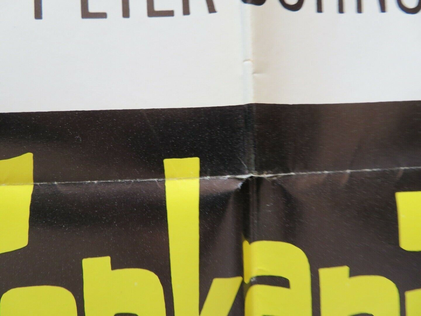 TOPKAPI FOLDED US ONE SHEET POSTER MELINA MERCOURI PETER USTINOV 1964 Movie posters