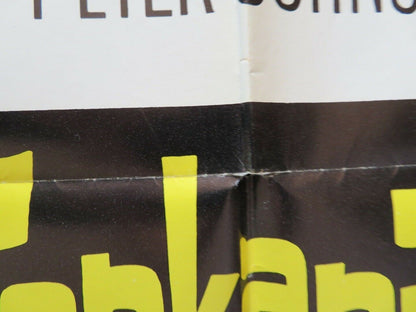 TOPKAPI FOLDED US ONE SHEET POSTER MELINA MERCOURI PETER USTINOV 1964 Movie posters