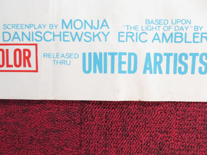 TOPKAPI US HALF SHEET (22"x 28") POSTER MELINA MERCOURI PETER USTINOV 1964 Rendezvous Cinema Movie posters