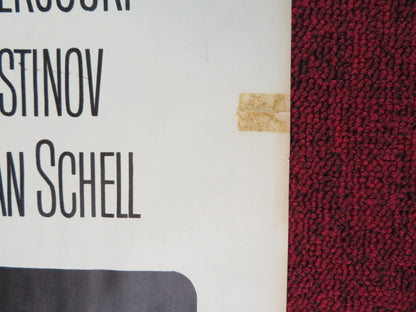 TOPKAPI US HALF SHEET (22"x 28") POSTER MELINA MERCOURI PETER USTINOV 1964 Rendezvous Cinema Movie posters