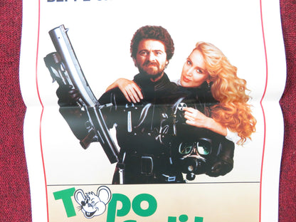 TOPO GALILEO ITALIAN LOCANDINA POSTER BEPPE GRILLO JERRY HALL 1988 Rendezvous Cinema Movie posters