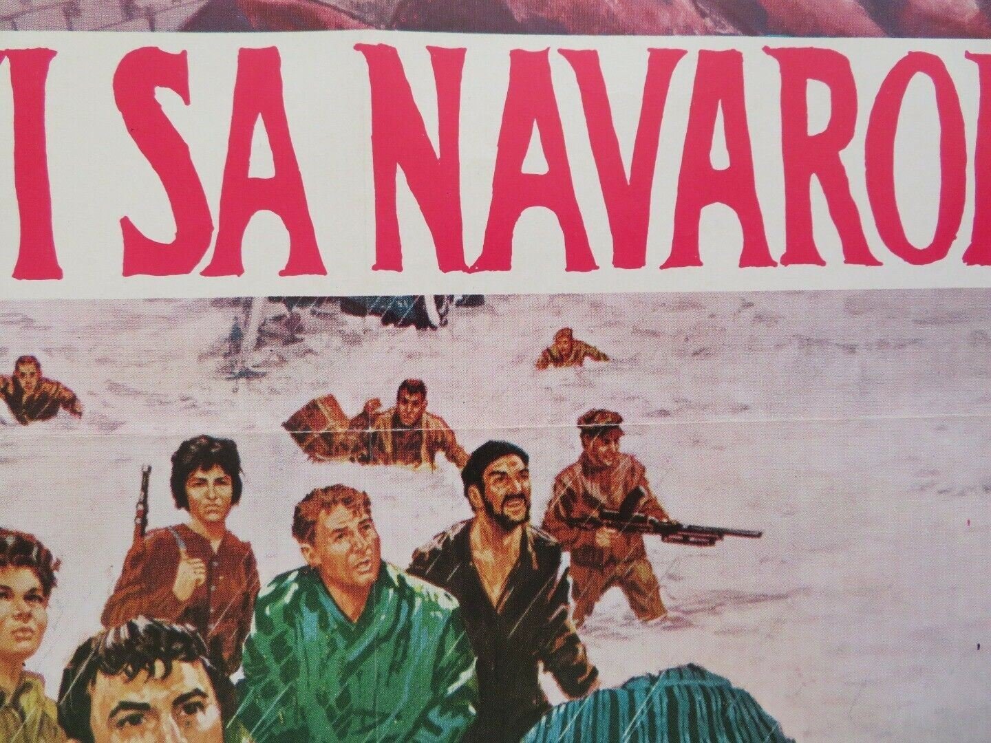 TOPOVI SA NAVARONA/ The Guns of Navarone YUGOSLAVIAN (19"x 27.5") POSTER 1961 - Rendezvous Cinema