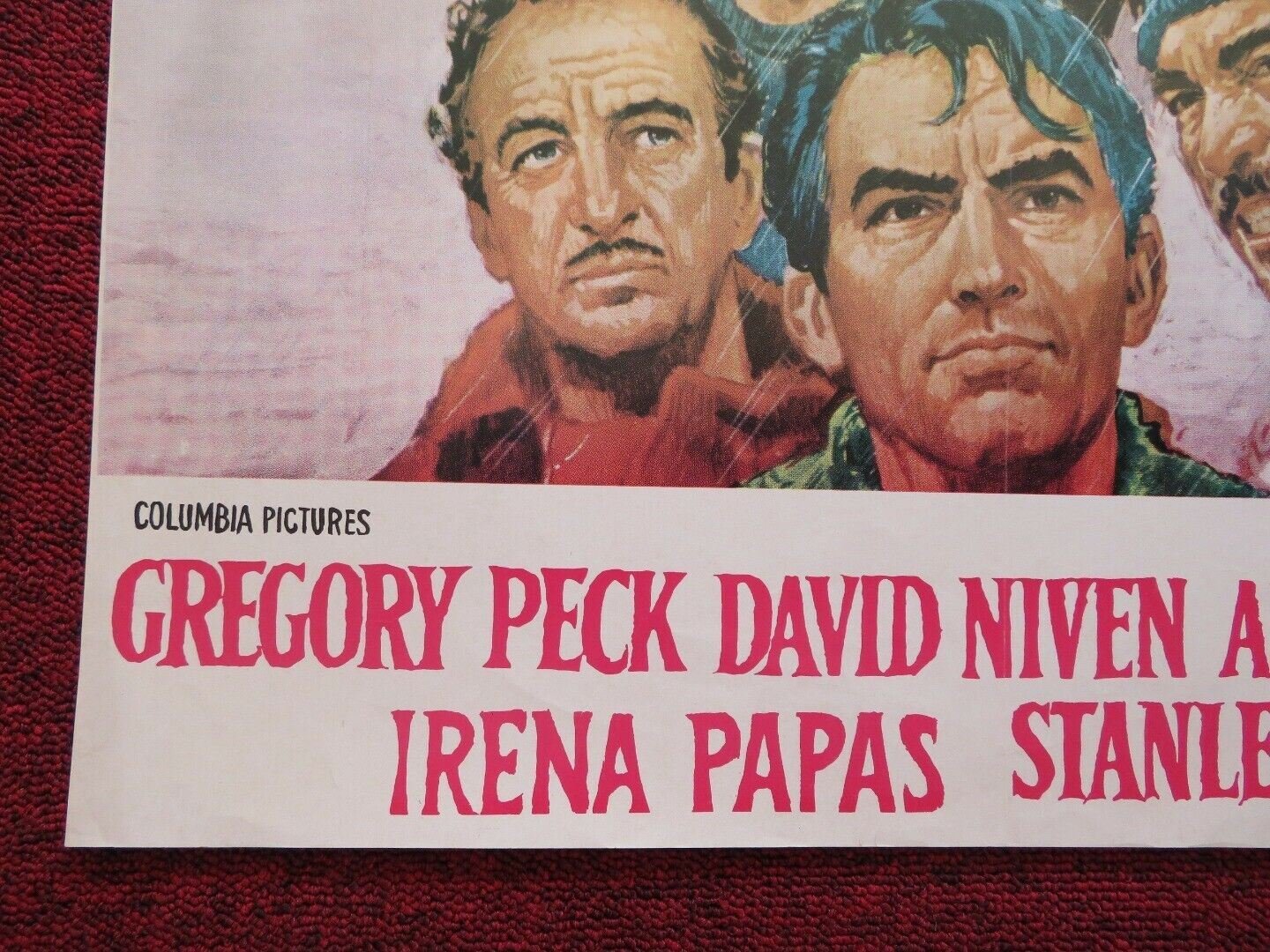 TOPOVI SA NAVARONA/ The Guns of Navarone YUGOSLAVIAN (19"x 27.5") POSTER 1961 - Rendezvous Cinema