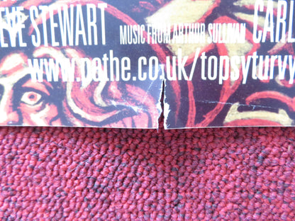 TOPSY TURVEY UK QUAD ROLLED POSTER TIMOTHY SPALL JIM BROADBENT 1999 Rendezvous Cinema Movie posters