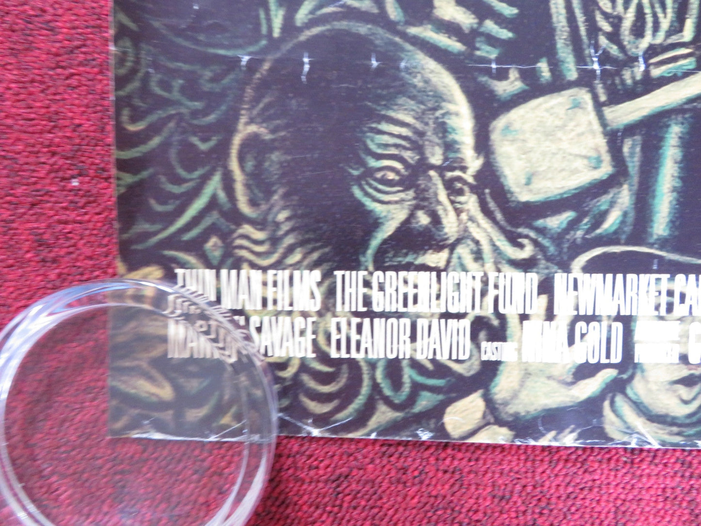 TOPSY TURVEY UK QUAD ROLLED POSTER TIMOTHY SPALL JIM BROADBENT 1999 Rendezvous Cinema Movie posters