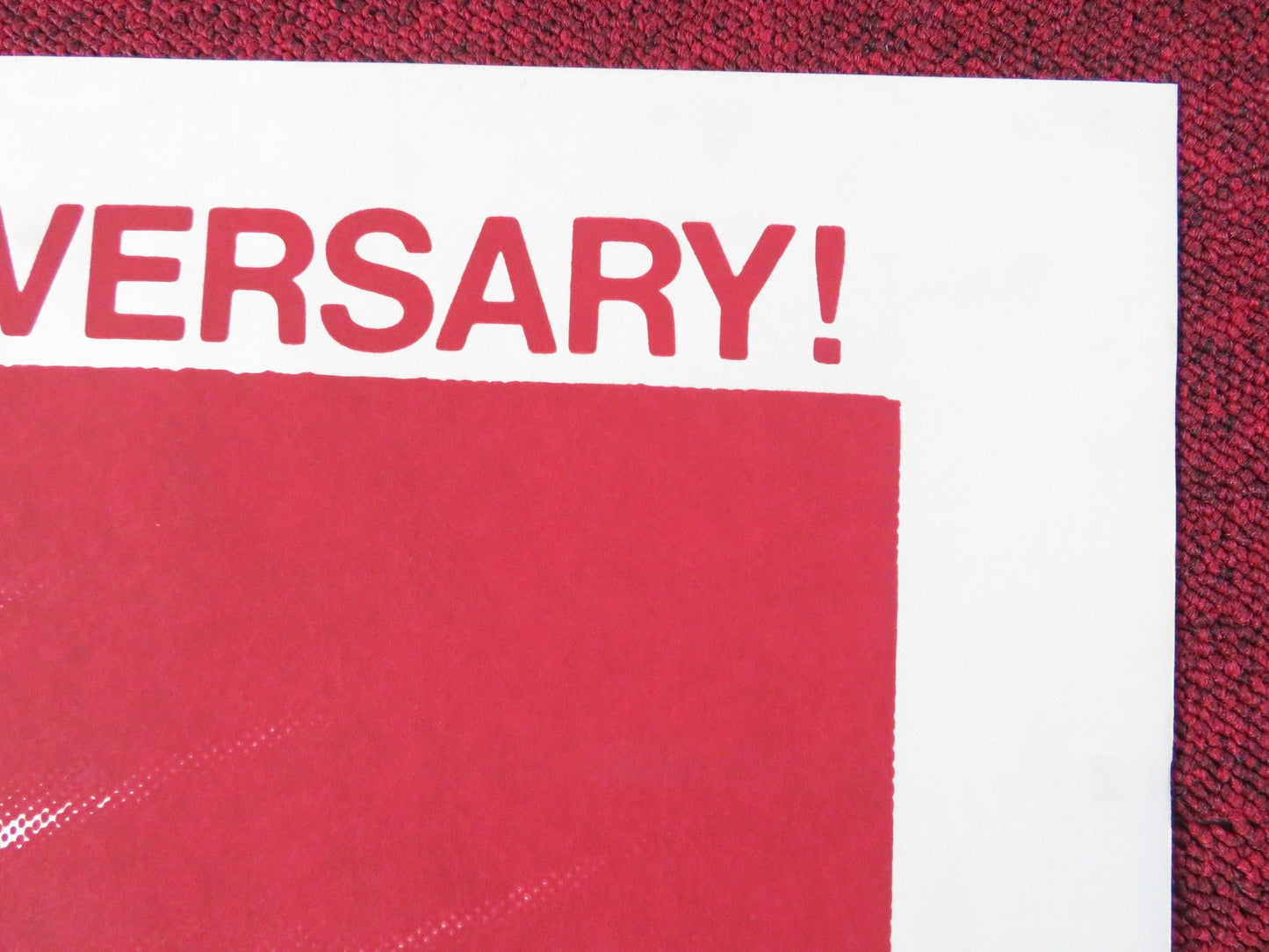 TORA! TORA! TORA! 32ND ANNIVERSARY FOLDED US ONE SHEET POSTER R1970 Rendezvous Cinema Movie posters