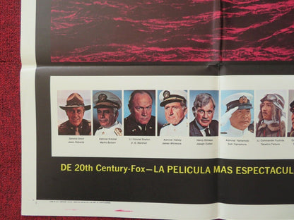 TORA ! TORA ! TORA ! SPANISH ONE SHEET FOLDED POSTER MARTIN BALSAM SO YAMAMURA Rendezvous Cinema Movie posters