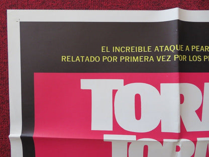 TORA ! TORA ! TORA ! SPANISH ONE SHEET FOLDED POSTER MARTIN BALSAM SO YAMAMURA Rendezvous Cinema Movie posters