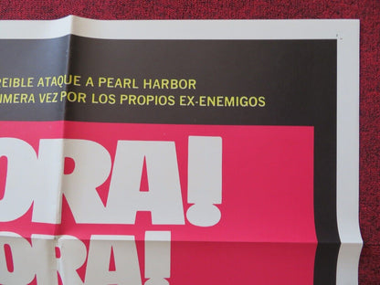 TORA ! TORA ! TORA ! SPANISH ONE SHEET FOLDED POSTER MARTIN BALSAM SO YAMAMURA Rendezvous Cinema Movie posters