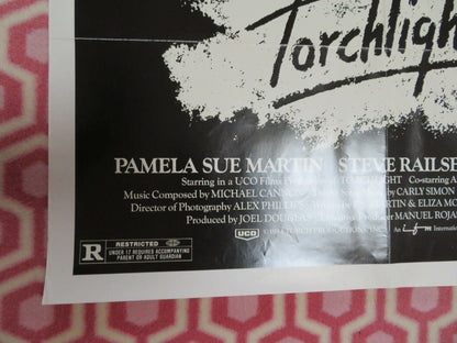 TORCHLIGHT US ONE SHEET POSTER PAMELA SUE MARTIN 1984 Movie posters