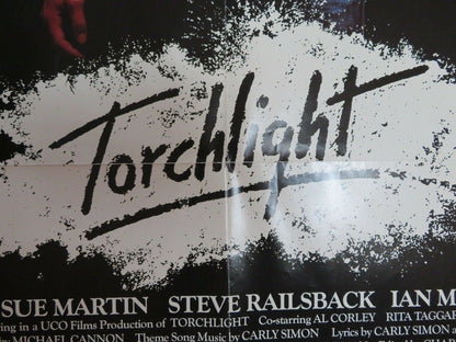 TORCHLIGHT US ONE SHEET POSTER PAMELA SUE MARTIN 1984 Movie posters